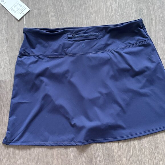 NWT ATHLETA Navy "Tidal Swim Skirt" - Picture 4 of 11